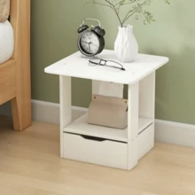 1pc Minimalist Modern Coffee Table, Small Side Table For Living Room, Home Use, Rental House, Small Space, Nightstand