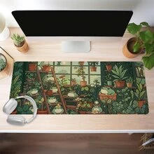 1pc Cute Frog Mouse Pad Kawaii Cartoon Design Desk Mat Large Desk Accessories Desk Pad Rubber Base With Stitched Edge Mousepad Non-Slip Keyboard Pad For Office Home Computer Birthdays Gifts For Men Women Friends Back To School Desk Accessories Office Supplies Office Desk Accessories Mouse Pad For Desk - Multicolor - View 6