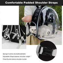 Astronaut Window Dog Cat Pet Travel Bag For Puppy Keep Carrier Breathable Transparent Backpack