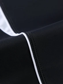 361degree 361° Herren Mode Lässig Sportbekleidung Set, 1 Kurzarm T-Shirt, 1 Paar Shorts mit Futter zum Vermeiden von Verlegenheit. Gefertigt aus schnelltrocknenden, dehnbaren Stoffen, bequem und nicht stickig, ausbleichfest. Geeignet für Schwimmen, Surfen, Rafting, Wasserball, Beach-Volleyball, Outdoor-Sport, Wassersport