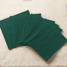 5inch Mint Green Cocktail Party Napkins, Suitable For Bar Party Decoration - Dark Green - View 4