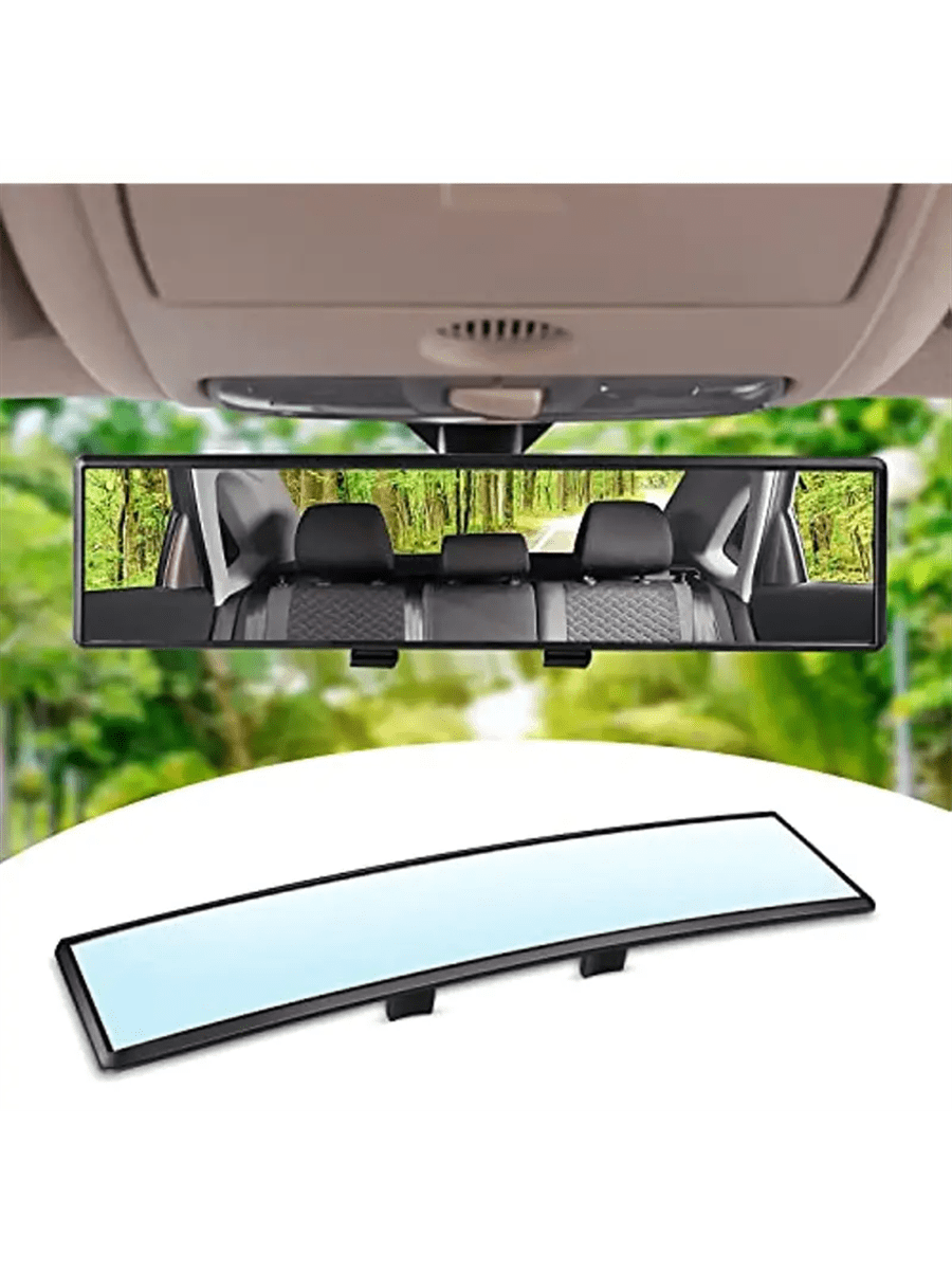 Car HD Rearview Mirrors Interior Clip-On Panoramic Rear View Mirror, Universal Use For Cars, SUVs, Trucks, Vehicles