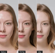 LUNA Conceal Blender Palette,5-In-1 Color Correcting And Concealing Makeup With Beige, Green, Vanila, Medium Peach And Pure Bright Buildable Coverage For Redness, Dark Circles And Blemishes,Color Correcting, Highlighting & Contouring,Hydrating, High-Adherence Formula,Korean Beauty, 6g - 02 Bìa thuần túy - Xem 6