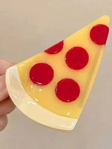 1 buc drăguț Pizza/Avocado gheare clipsuri medii acid acetic acrilic păr clipsuri accesoriu pentru femei cadouri zilnice de petrecere Ziua Mamei vară păr maxilar clip cleme de păr păr ambreiaj păr prinzător clip