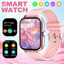 New 1.83 Inch Full Touch HD Fashion Smart Watch With (Dial, Answer) Wireless Call Function, Massive Watch Faces, Exercise Monitoring, Message Reminder View, Multiple App Reminders, Suitable For Android And IOS Phones, A Perfect Gift For Men And Women