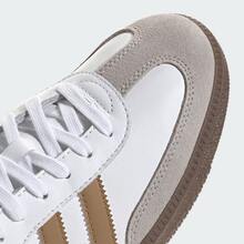 Adidas Originals Adidas Samba OG Premium Sneakers, Timeless Retro Trainers In Fall Tones, Leather & Suede Construction, Low-Top Casual Sneaker For Outdoor, Sports, Sambas For School And Work, Daily Shoes For Skate Outfit - 雲白 / 沙漠棕色 / 花崗岩透明色 - 查看 10
