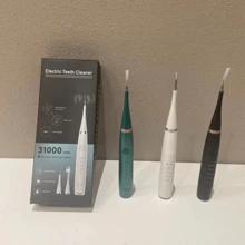 Cepillo de dientes eléctrico inteligente, limpiador de dientes con 2 cabezales de cepillo, 1 cabezal mate, 5 modos de limpieza, para cuidado bucal diario, carga USB, adecuado para uso doméstico/de viaje, batería de 500 mAh