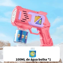 Bolhas de sabão colorido Brinquedos de bolhas de armas - presente de feriado presente de aniversário