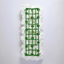 Painel de Rosas Artificiais Decoração de Casamento Bottom da Parede Layout da Mesa de Banquete Decoração de Chá de Bebê Suprimentos de Festa Flores Decorativas para Porta em Arco Guia de Piso Flores Presentes de Aniversário de Verão Volta às Aulas Material Escolar Decoração de Quarto