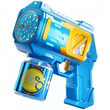 Bolhas de sabão colorido Brinquedos de bolhas de armas - presente de feriado presente de aniversário