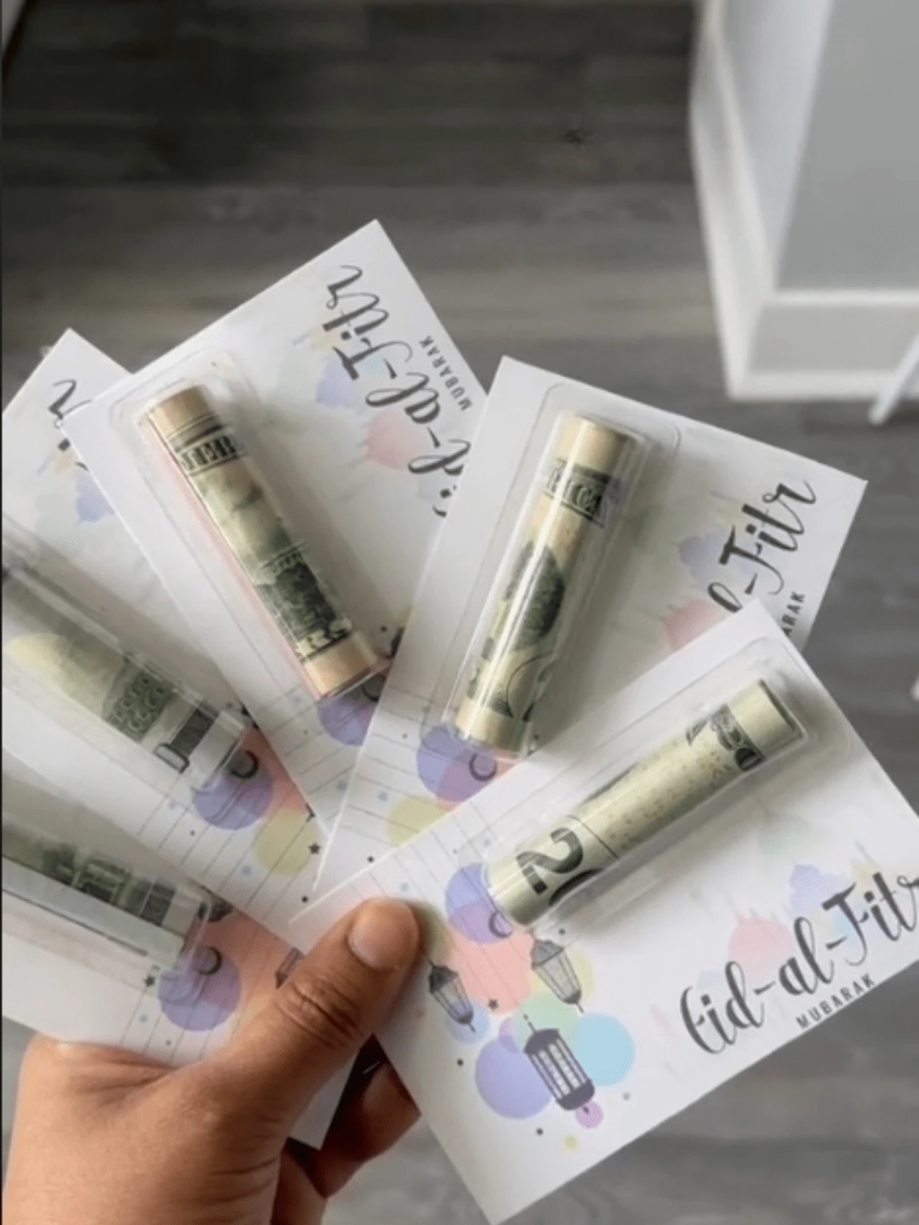 5pcs Greeting Cards, Can Write Blessings And Enclose Cash Gifts, Does Not Include Cash, #Festival2026 - Multicolor - View 1