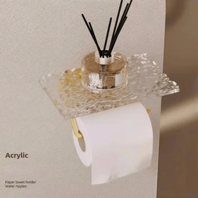 Giá đựng giấy vệ sinh có kệ để điện thoại, giá đựng giấy vệ sinh trang trí phòng tắm, giá đựng giấy vệ sinh gắn tường bằng keo hoặc vít, giá đựng giấy vệ sinh bằng thép không gỉ, phụ kiện phòng tắm, dụng cụ phòng tắm