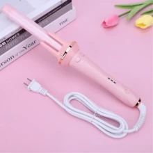 Automatic Hair Curler, Hair It Curl, Adjustable Temperature And Automatic Rotation - Pink - View 2