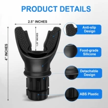 1 件呼吸训练器，增加阻力以提高肺活量和睡眠质量，专业家庭健身训练