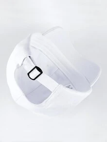 MOOND Dadhat Unisex Premium Casual Cotton Cap - White - View 3
