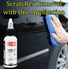 NetHong Ultimate Paint Restorer V-Vaxy Car Scratch Repair Wax Car Buff Out Scratch - 白色 - 查看 2
