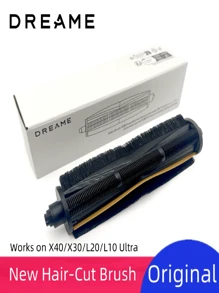 dreame Original Anti- Roller Brush, Vacuum Cleaner Robot Replacement Parts, Compatible With Dreame L10s Ultra / L10s Pro / L10s Ultra L20 Ultra X20 Pro X20 Pro Plus X30 Ultra / X30 Pro, Mova E30 Ultra Parts X40 Pro/S30 Pro L40 Ultra / X40 Ultra / X40 Ultra Complete / MOVA P10 Pro Ultra Mijia Omni 1S 2 C102CN, B101CN, B116, X10+, X20+ S20+ Plus B108GL/ S10+ Plus B105 Omni M30 D102 / X20 Pro D102GL / X20 Max D109GL M30S D103CN