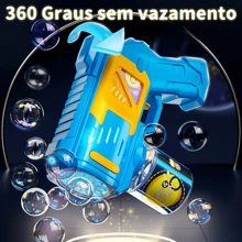 Bolhas de sabão colorido Brinquedos de bolhas de armas - presente de feriado presente de aniversário