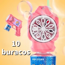 Bolhas de sabão colorido Brinquedos de bolhas de armas - presente de feriado presente de aniversário