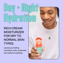 Bubbl Skincare Slam unk Crema facial hidratante para piel seca, con vitamina E + jugo de aloe vera para una tez brillante, cuidado de la piel con protección contra la luz azul, 1.7 oz fl - 1 pieza - Ver 5