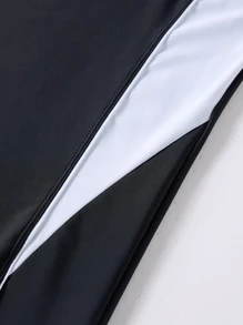 361degree 361° Herren Mode Lässig Sportbekleidung Set, 1 Kurzarm T-Shirt, 1 Paar Shorts mit Futter zum Vermeiden von Verlegenheit. Gefertigt aus schnelltrocknenden, dehnbaren Stoffen, bequem und nicht stickig, ausbleichfest. Geeignet für Schwimmen, Surfen, Rafting, Wasserball, Beach-Volleyball, Outdoor-Sport, Wassersport