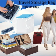 Travel Storage Bags Travel Vacuum Storage Bags, Compression Bags For Travel, Space Saver For Clothes Clothing Organizer