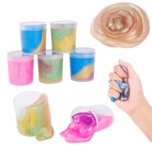 24 pezzi, mini-lattine di giocattoli finti d'acqua, tre colori di slime, giocattoli goliardici, fluido finto d'acqua, mani fresche, buona sensazione al tatto, giocattoli di argilla, kit di slime, ottimo regalo