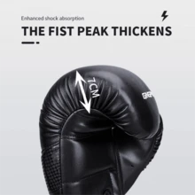 GINGPAI Professional Boxing Gloves For Adults, Youths & Teenagers, Thick Padded Knuckle Muay Thai MMA Training Gloves, Durable Sparring Gloves For Gym, Club & Home Workout - Multicolor - View 10