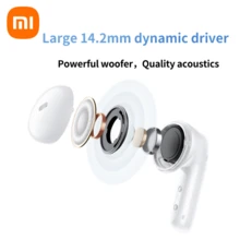 Redmi Buds 6 Active Black, 30 Hours Battery Life, 14.2mm Large Dynamic Unit, Five Built-In Tuning Modes, Push-Button Reset, Support For Spatial Audio, Quick Connect, Compact, Lightweight And Comfortable, Dual-Mic Wind-Resistant, Bluetooth 5.4, Clear Voice Call - Black - View 6