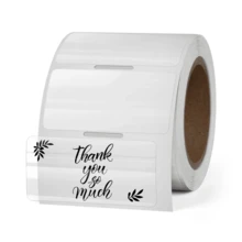 32-1000 piezas Etiquetas adhesivas transparentes personalizadas a prueba de agua con formas redondas, rectangulares, cuadradas y especiales, actividades artísticas para niños - Pegatinas transparentes personalizadas - Ver 86