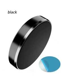 1pc Multifunctional Mini Magnetic Phone Holder, 360 Degree Rotation, Suitable For Smartphone On Car Dashboard, Home, Kitchen And Office
