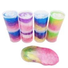 24 pezzi, mini-lattine di giocattoli finti d'acqua, tre colori di slime, giocattoli goliardici, fluido finto d'acqua, mani fresche, buona sensazione al tatto, giocattoli di argilla, kit di slime, ottimo regalo