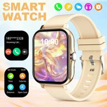 New 1.83 Inch Full Touch HD Fashion Smart Watch With (Dial, Answer) Wireless Call Function, Massive Watch Faces, Exercise Monitoring, Message Reminder View, Multiple App Reminders, Suitable For Android And IOS Phones, A Perfect Gift For Men And Women