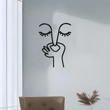 1pc Humor Metal Wall Art - Perfect For Decorating Bathroom, Bedroom, Living Room | Unique Iron Hanging Plaque | Ideal Gift