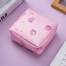 3Pcs/2Pcs/1Pc,Portable Sanitary Napkin Storage Bag,Imple Sanitary Towel Storage Bag, Sanitary Pad Storage Bag,Zipper Oxford Cloth Menstrual Pad Bag, Stylish And Practical Multi-Function Travel Storage Bag - Perfect For Toiletries, Sanitary Napkins, Lipstick Bag, Coin Purse, Portable Storage Bag,Travel Wash Bag For Girls Women Ladies,And Makeup For Teen Girls Women Ladies,Back To School,Office & School Supplies Christmas For Holiday Gift Giving - Multicolor - View 19