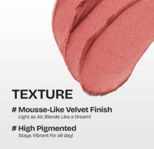 MILKTOUCH Dear Thing Blurry Effect Smooth Touch Pot,Lip Stains,Dual Use Lip & Cheek Tint,Velvet Mousse Texture, 5 Vibrant Shades,Long-Lasting, Easy To Apply,Korean Beauty, 5g - 05 Winter Mocha - 查看 3