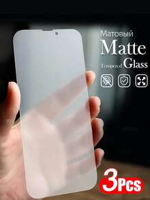 3 件装磨砂钢化玻璃屏幕保护膜适用于小米 Redmi Note 13 13 Pro 4G 5G 12 11 10 9 8 Pro 11S 10S 9S Redmi 13C 12C 10A 10C 9A、9H+ 钢化玻璃膜,防指纹,超高清,防刮擦,适用于手机壳,全覆盖 - 無色 - 查看 2
