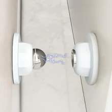 Silikon-Magnetische Türhalter für Wohnmobile, Anhänger, Camper - Ungeladener Gepäckraumtürfangvorrichtung für sichere und leise Wohnmobile, Ladeluke-Türöffnungen von Anhängern, Magnetischer Türfangvorrichtung für offene Wohnmobiltüren, Wohnmobiltursstopper für Wohnmobile, Reiseanhänger, Camper Möbelteile