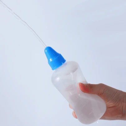 Stright Punch Nose Wash Bottle, Nose Irrigation Set, Neti Pot Sinus Rinse, Nose Cleaner- Sinus Rinse And Travel Accessories, 250ml