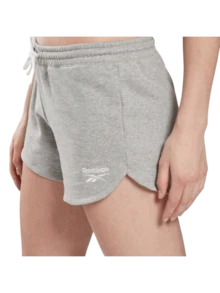 REEBOK RI French Terry Shorts - Grey White - View 2