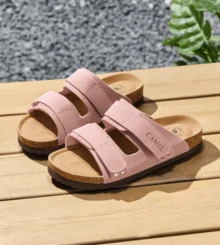 CAMEL CROWN Men's Sandals, New Summer Birkenstock Flip Flops, Non-Slip Retro Popular Breathable Casual Shoes
