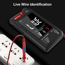 NJTY 1 Pc NJTY T3 Ultra-Slim Smart Digital Multimeter, Auto-Ranging, USB Rechargeable, 4000 Counts, Auto Ranging, Detecting Voltage, Resistance, NCV, Live Wire, High-Precision, All-In-One Electrical Testing Kit