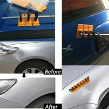 1 Set Of Manual Repair Tools For Unpainted Dents In Cars, Professional Car Body Repair Tools, Suitable For Removing Dents From Cars And Trucks, And A Pull Set - Orange - View 7