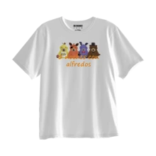Playera Meme 5 Noches con Alfredos - Blanco - Ver 1