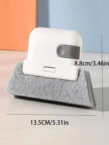 Duster retractabil din fibre super fine cu cap flexibil - instrument reutilizabil, lavabil de curățare a prafului, potrivit pentru tavane înalte, mobilier, mașini - nu necesită baterie, funcționare manuală, pentru sufragerie, dormitor, bucătărie, curățare auto - gri - Vizualizare 9
