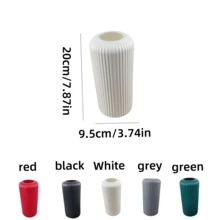 1/2/3pcs Plastic Roman Column Vase, Lightweight Luxury Vase, Suitable For Home Decor, Restaurant Decoration, Wedding Decoration Room Decor Flower Vase Glass Vase