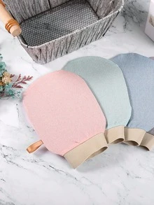 粉色去角质沐浴海绵 - 抗撕裂、速干去角质沐浴海绵，适合所有肤质 - 粉色 - 查看 4