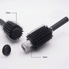 Hidden Compartment Hair Brush - Perfect For Travel Or Home Use, Discreet & Safe Storage, Suitable For Regular Hair