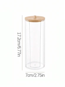 1 pezzo Porta cotton fioc, Dispenser per dischetti struccanti, Scatola portadischetti struccanti con coperchio, Organizer cosmetico trasparente, Porta dischetti e cotton fioc da bagno, Decorazione per la stanza, Borse, Trousse da trucco, Accessori per il trucco, Viaggio, Trousse da trucco, Organizer, Contenitore, Elementi essenziali da viaggio, Organizer per il trucco, Trousse da trucco, Borsa da toilette, Organizer da scrivania, Borsa cosmetica, Trousse da trucco, Organizer per il trucco, Accessori per il trucco, Trousse da trucco, Trousse da trucco, Portagioie, Trousse, Porta pennelli trucco, Porta pennelli, Organizer per profumi, Trousse, Regali per donne, Regali di Natale, Idee regalo per donne