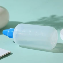 Botella de lavado nasal con punzón recto, Juego de irrigación nasal, Olla Neti para enjuague de senos paranasales, Limpiador nasal - Enjuague de senos paranasales y accesorios de viaje, 250ml